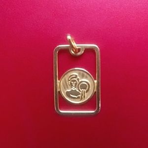 14k Vintage GOLD Pendant